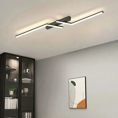 Modern LED Line Ceiling Lamp modern