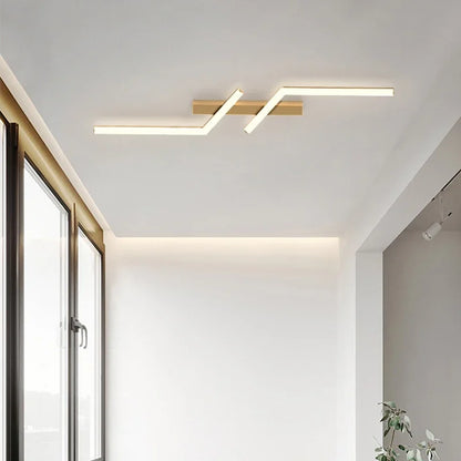 Modern LED Line Ceiling Lamp modern